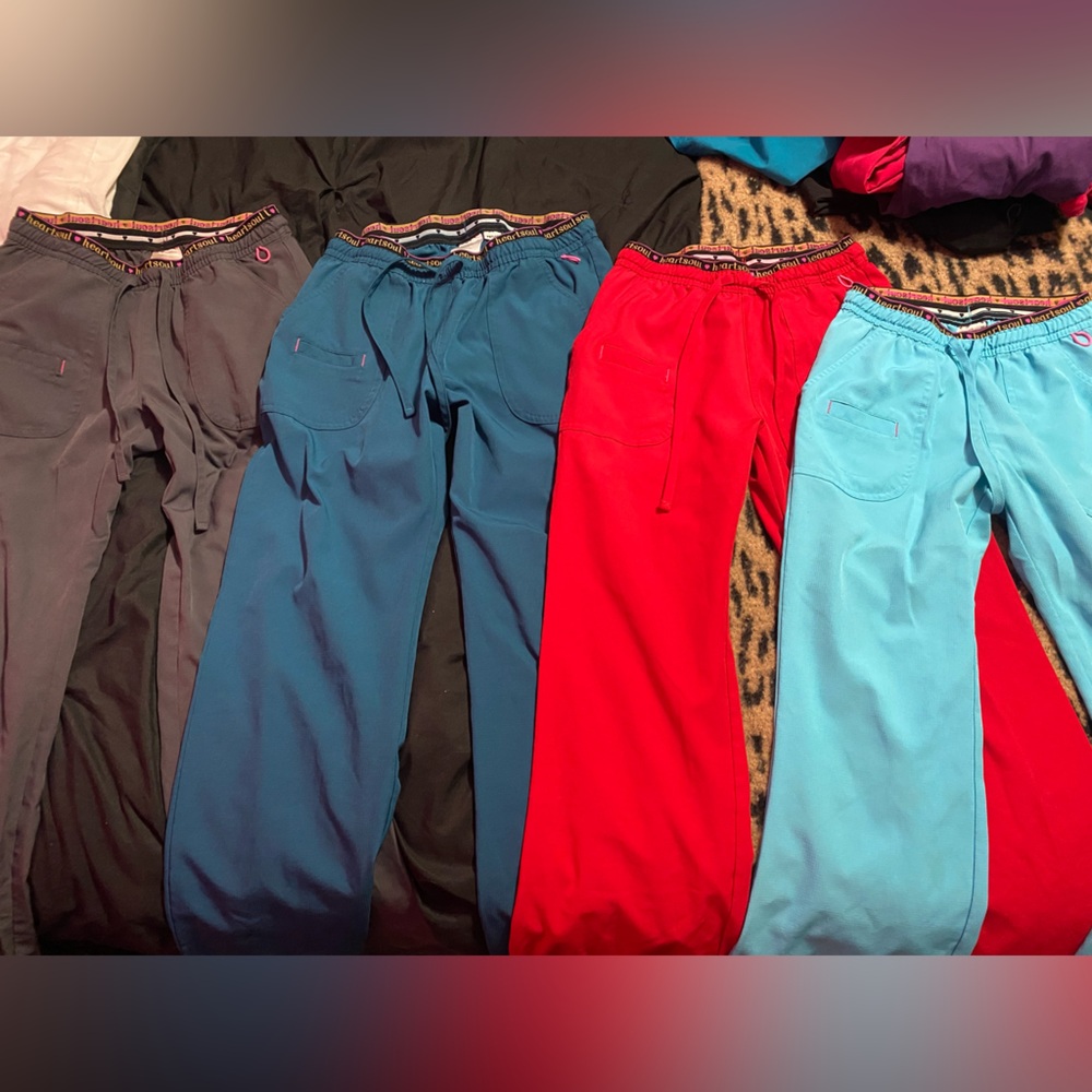 heart soul scrub pants